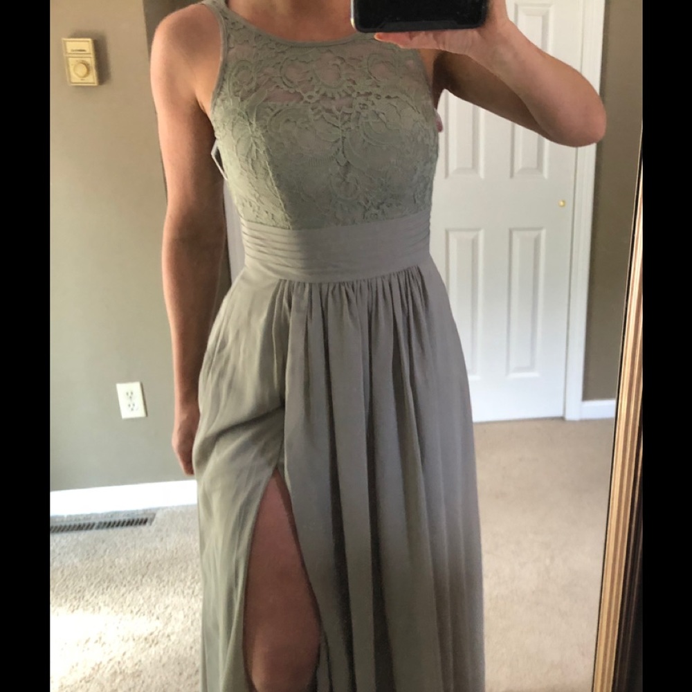 A-line/Princess scoop neck dress